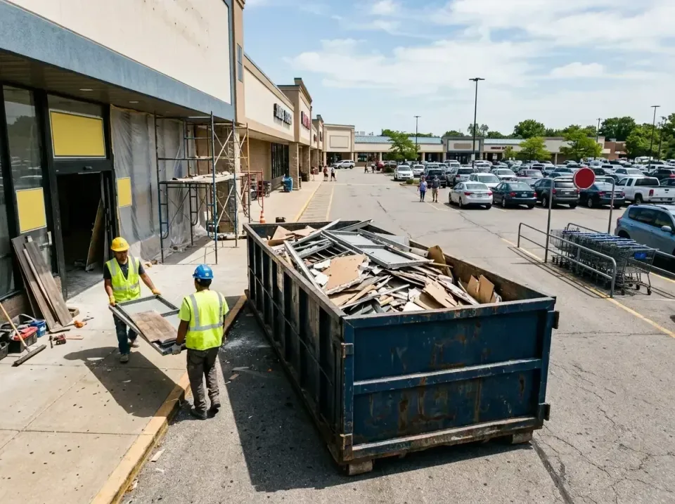 retail-store-renovation-debris-003 — frequently asked questions, Roll-off Dumpster Rentals in Fair Plain, MI